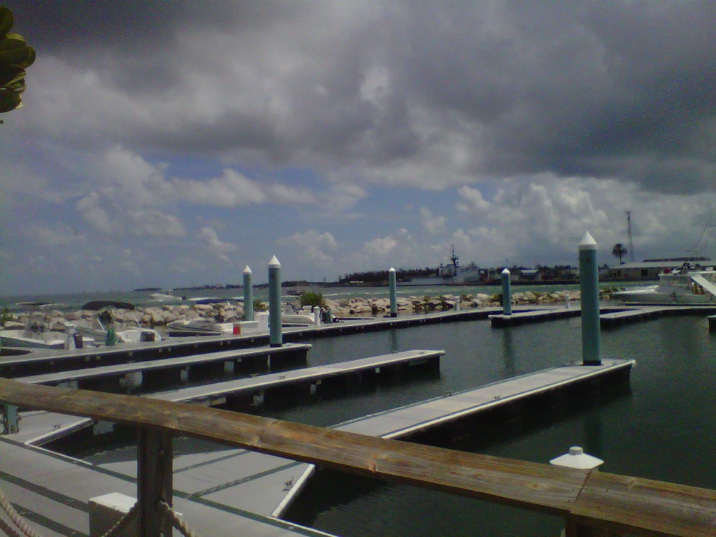 empty dock
